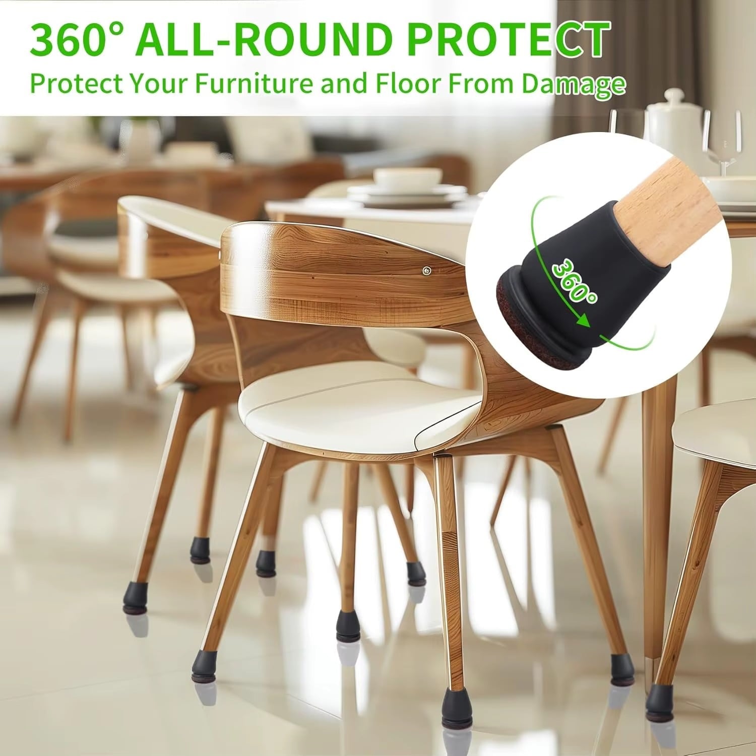 Chair Leg Floor Protectors